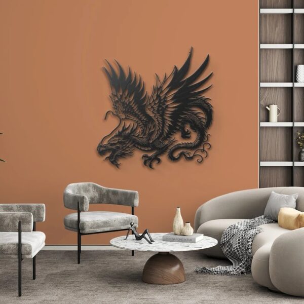Diseño Dragón Volando